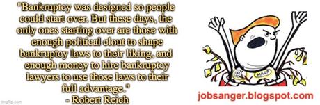 Bankruptcy Is For The Wealthy - No One Else Can Afford It