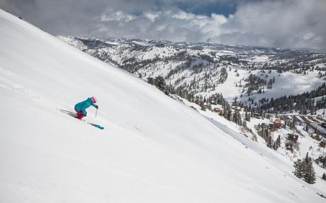 The corner of North America with the most snow in the world