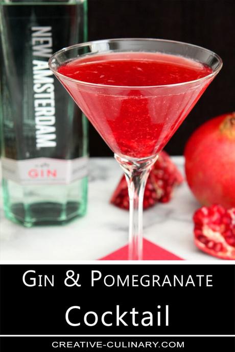 Gin and Pomegranate Cocktail