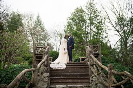 Enese and Ibrahima’s Wedding in the Shakespeare Garden