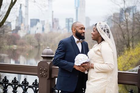 Enese and Ibrahima’s Wedding in the Shakespeare Garden