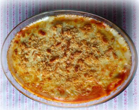 Macaroni Cheese and Tomato Bake