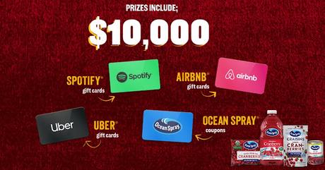 Win $10,000 & Instant Win Prizes from Ocean Spray Sweepstakes