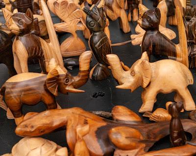 Elephans, cats, owls, and other creatures
