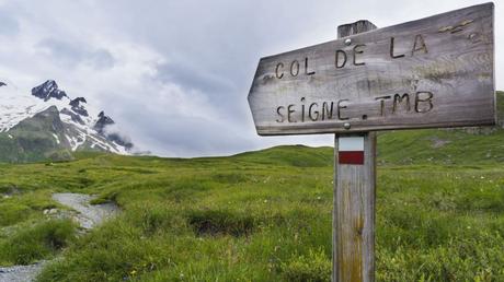 Tour du Mont Blanc: Insights for Hikers Sign pointing to the Col de la Seigne on the TMB