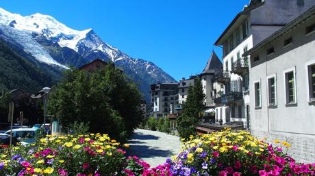Tour du Mont Blanc: Insights for Hikers Flowers in bloom outside a luxury hotel on the TMB