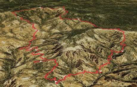 A Complete Hiking Guide to Bryce Canyon 3D Map of Fairyland Loop Trail