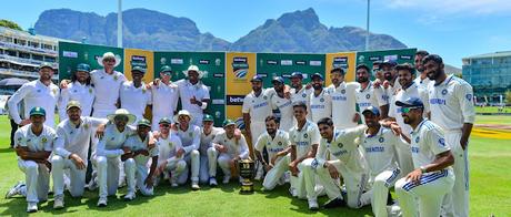 India wins Test at SA - the shortest one in Test history