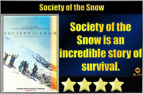 Uruguayan rugby team's dramatic flight & survival in Society of the Snow, a movie review by Director J.A. Bayona & Writer Pablo Vierci
