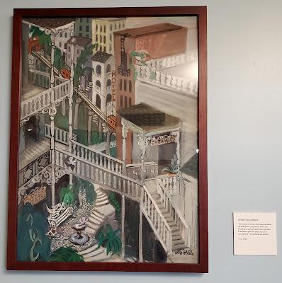 LEO POLITI ART ON EXHIBIT AT LAPL, Los Angeles, CA: Scenes from the City's Rich Past