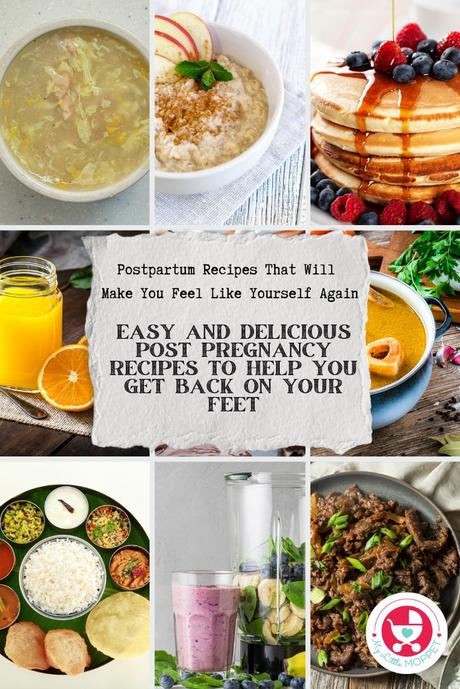 post pregnancy recipes