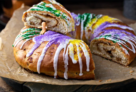 King Cake for Mardi Gras