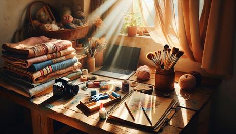 creating a personal crafts blog