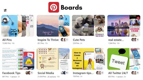 Pinterest board ideas