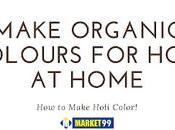 Make Organic Colors Holi Home