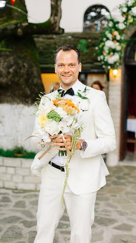 Lovely summer wedding in Ioannina with pretty flowers | Florenia & Evangelos lovely-summer-wedding-ioannina-pretty-flowers_12x