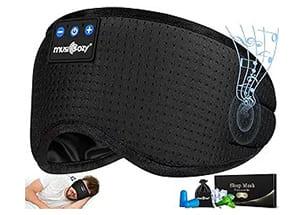 The 5 Best Headphones for Sleeping with Noise Cancelling 2024 MUSICOZY Sleep Headphones Bluetooth 5.2 Headband