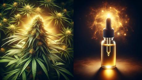 distinguishing hemp buds and cbd oil