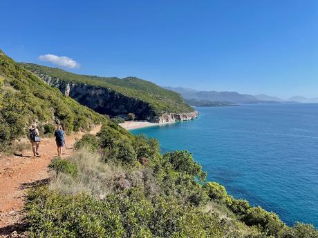 walking-along-the-trail-to-gjipe-beach