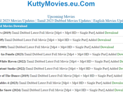 Kuttymovies: Download Tamil Movies From Huge Collection