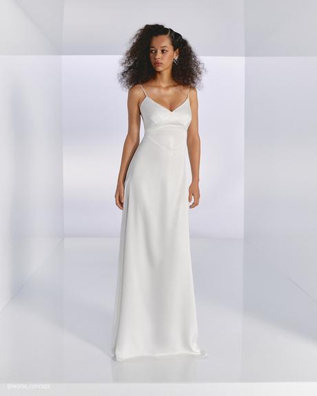 wona concept bridesmaid dresses long simple with spaghetti straps sexy
