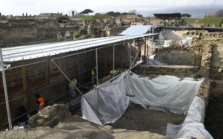 in the 200 year old treasure hunting tunnels beneath the ancient Roman city