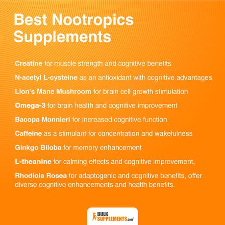 what are the best nootropic supplements