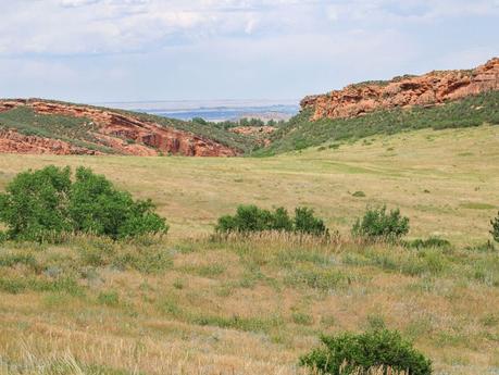 red rock formations in lory state park