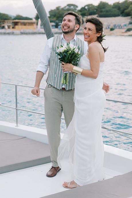 Summer wedding on a boat in Aegina | Andreea & Mihou summer-wedding-boat-aegina_02