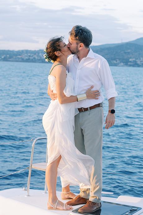 Summer wedding on a boat in Aegina | Andreea & Mihou summer-wedding-boat-aegina_11
