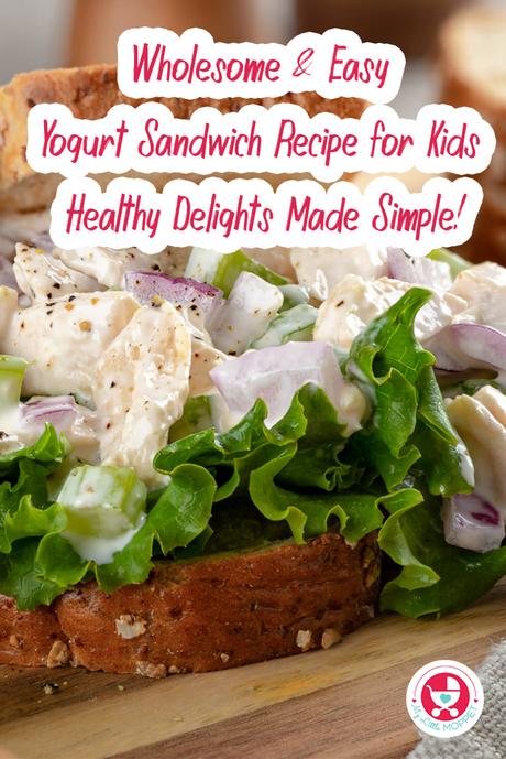 Get ready to add a burst of flavor and goodness to your kids' snack time with our Wholesome & Easy Yogurt Sandwich Recipe for Kids