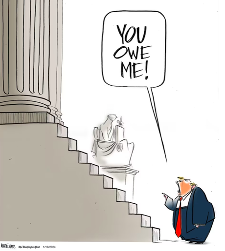 He's Demanding Supreme Court 