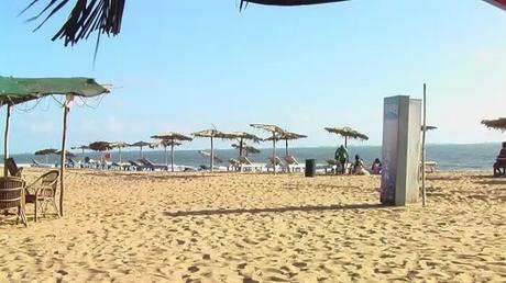 calangute beach during the day