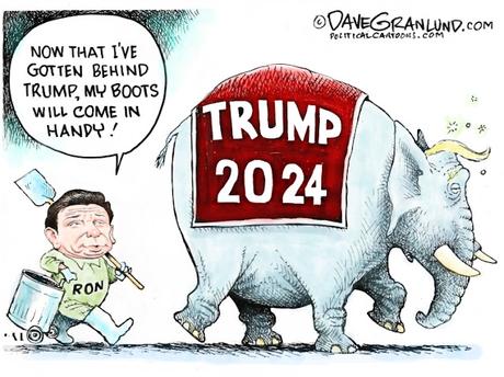 Using His White Boots