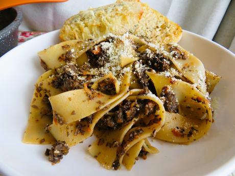 Mushroom Bolognese