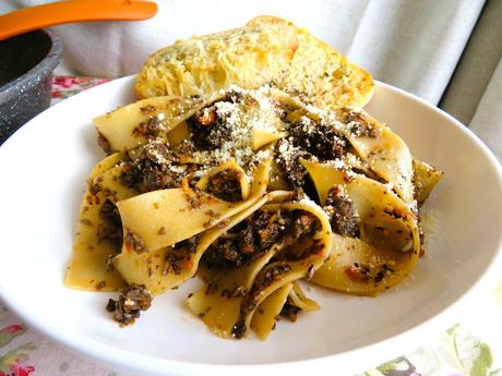 Mushroom Bolognese