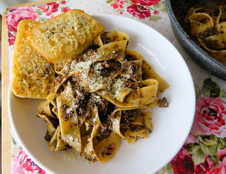 Mushroom Bolognese