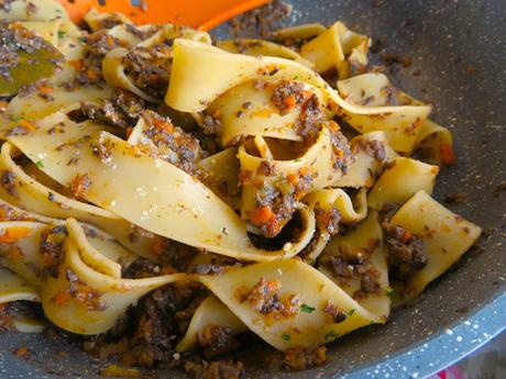 Mushroom Bolognese