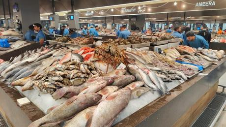 Treasures of the Sea at Mina Fish Market, Abudhabi