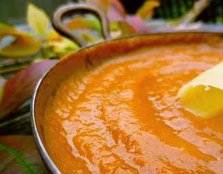 pumpkin and parmesan soup revisited