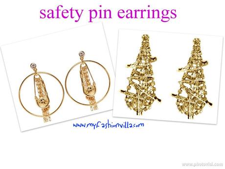 Safety pin Ear-rings