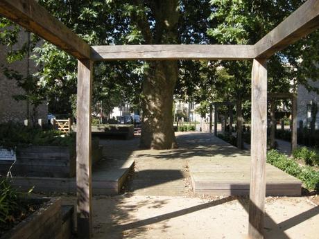 Accordia Cambridge Residential Development - Retained Mature Trees Within Community Garden