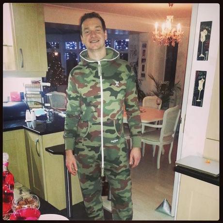 camouflage onesie