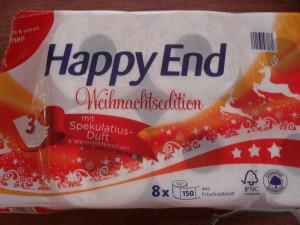 happy end toilet paper