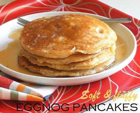 Eggnog pancakes1