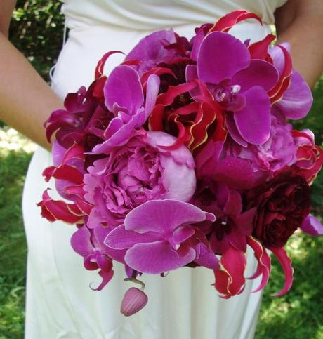 Summer wedding bouquet