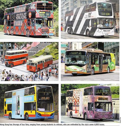 In Hong Kong Bus Fans Stalk Unlikely Prey