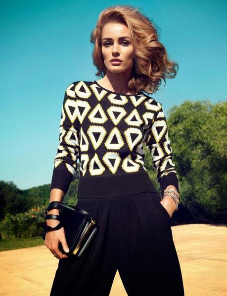 Edita Vilkeviciute Wears H&M’s Key Pieces for Spring
