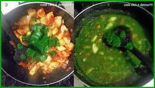 Aloo palak