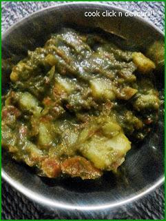 Aloo palak